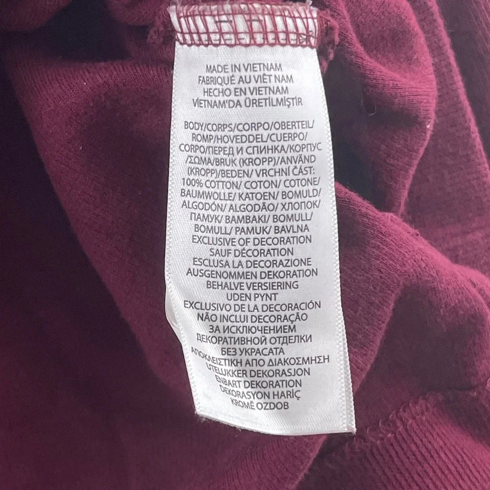 Polo Ralph Lauren Estate Rib Mens XL Burgundy‎ Quarter Zip Pullover Sweater